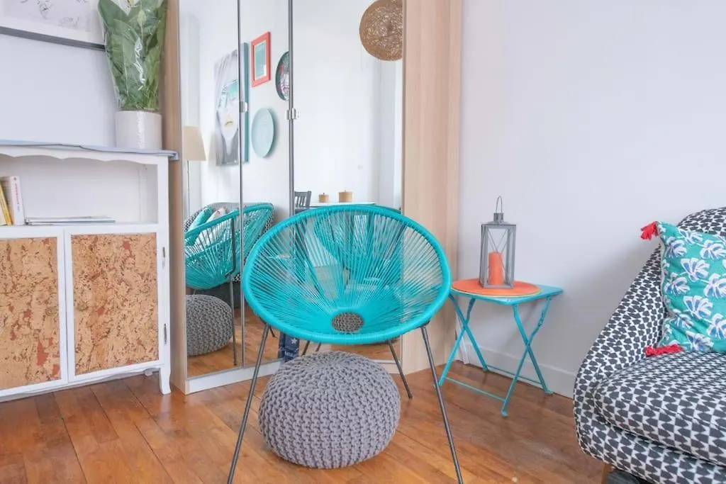 Josephine Baker , Appartement Cosy , 2 Pieces Ensoleille Paris Frankrig